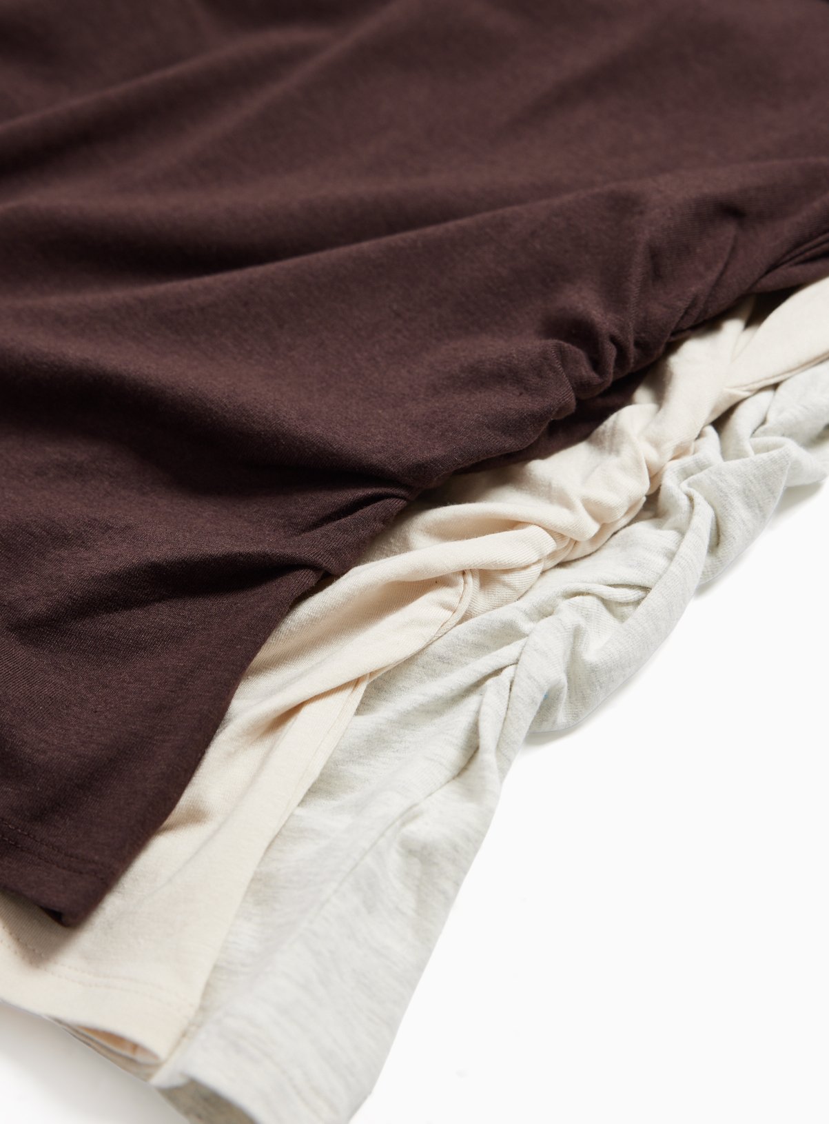 3 Pack Long Sleeve Ruched Side Tops 12 - Image 2 thumbnail